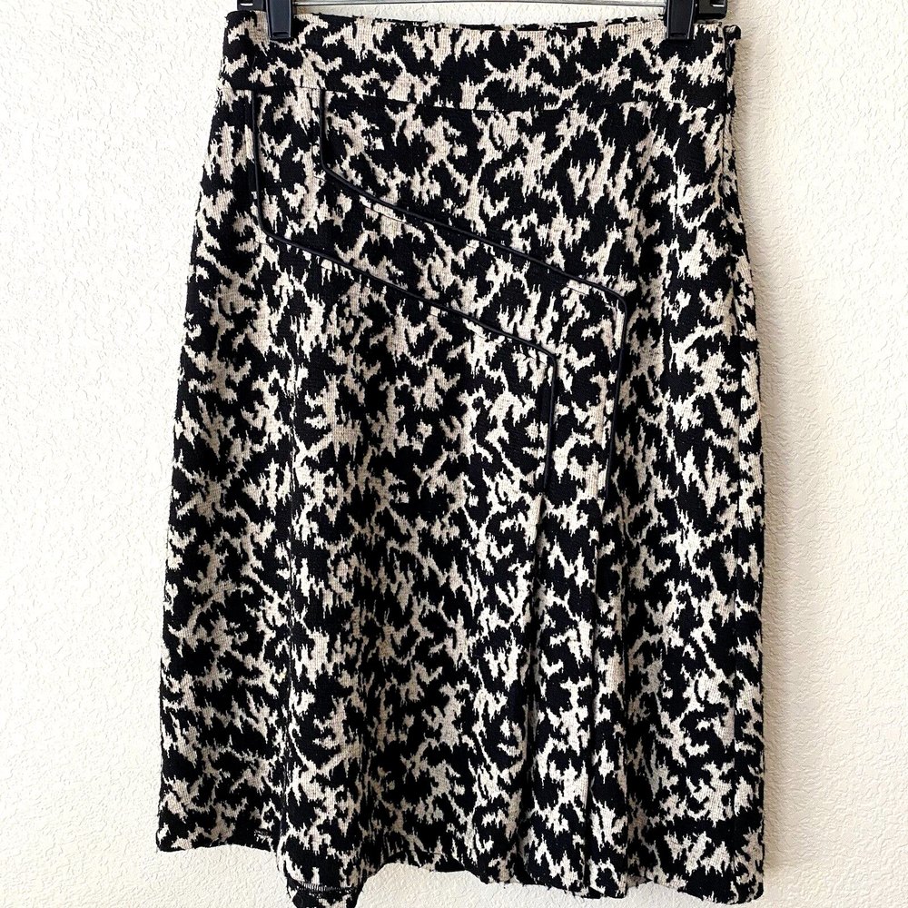 Diane vonFurstenberg Womens Amanda Wool Blend Skirt Size 8